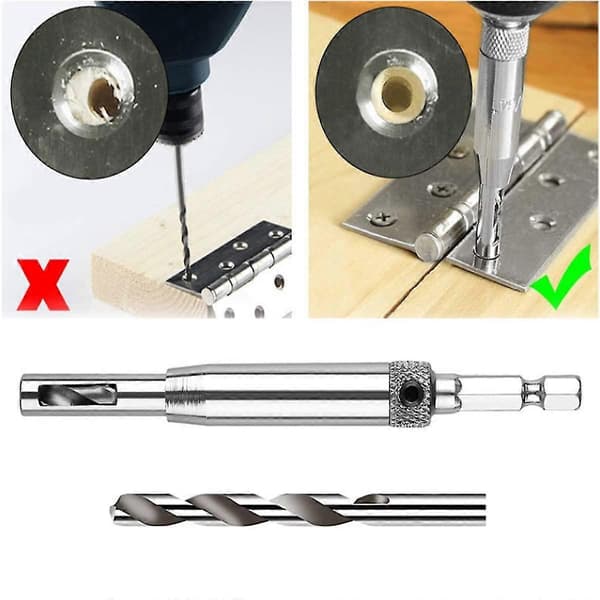 Stykker Hængsel Bor Bits Sæt, Selvcentrerende Hængsel Bor Bits Sæt, Hængsel Bor Bits, HSS Selvcentrerende Hængsel Bor Bits, 11/64\", 9/64\", 7/64\", 5/64\", w