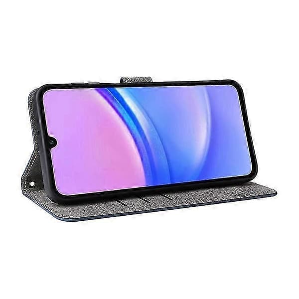 Kompatibelt plånboksfodral för Samsung Galaxy A26 5G RFID PU Läderfodral Ställ Blue