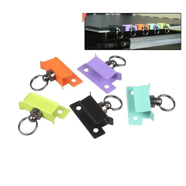 4 stk./sæt Glas Hotbed Platform Klemme Justerbare 3D-print Byggeplade Klips