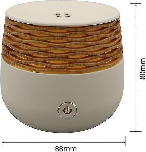 Små æteriske oliediffusere Mini Diffuser til æteriske olier Trækorn 30ml