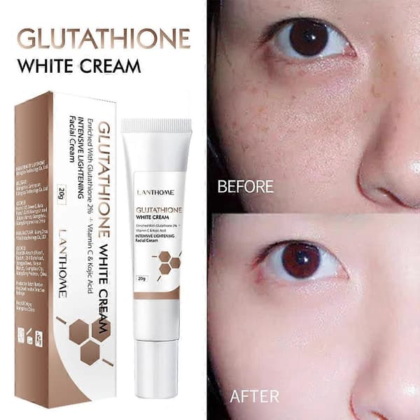Glutationkräm för mörka ringar, anti-rynkor, svullnad, anti-aging kräm