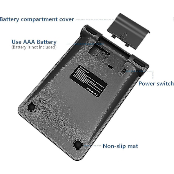 Bluetooth Numerisk Knappsats, Portabel Trådlös Bluetooth 22 Tangenters Numerisk Tangentbord Med Flera Shor-Excellence