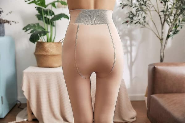Super Tjocka Varma Leggings för Kvinnor Dam Vinter Hög Midja Elastiska Slim Byxor