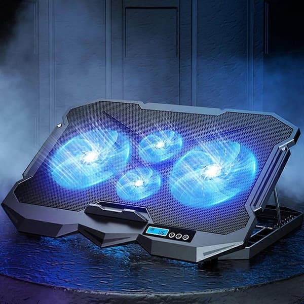 Laptop Kylplatta Kraftfullt Kylsystem med 2 USB-portar Lätt att Bära