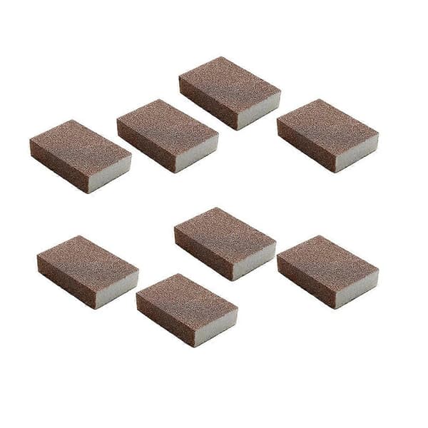 Diskbänksaccessoarer Diskborste Smärgel Svamp Torka 8 st