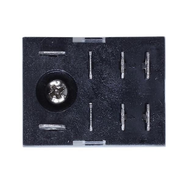 JQX-13F LY2 DC 12V Spolrelä med 8 stift, DPDT, Grön LED