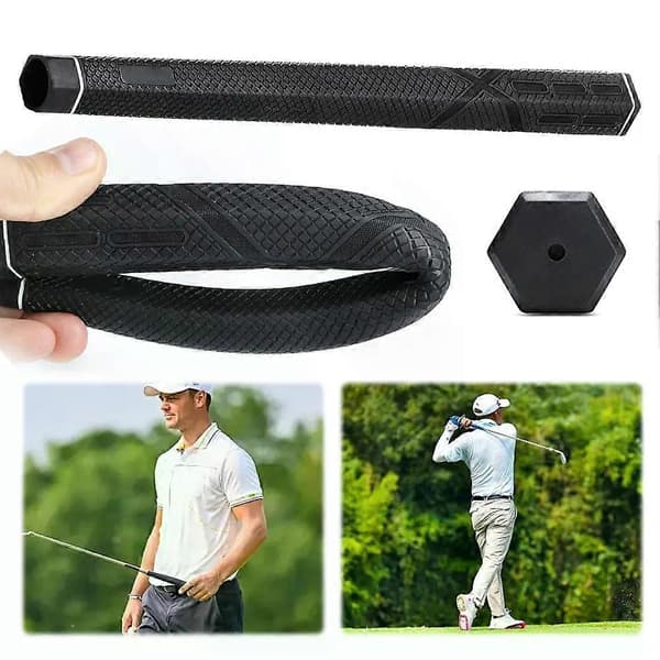 Golfklubbgrepp Golfputtergrepp Hög Feedback Halkfritt Golfgrepp Hexagon Bekvämt Golfgrepp Universella Golftillbehör