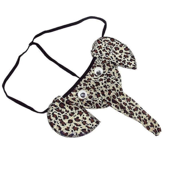 Elefant Bulge Pouch Herr Elastisk T-rygg Lingerie Stringtrosa Erotiska Underkläder