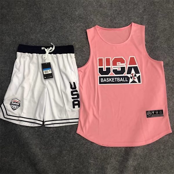 Set baskettröja för män Kids Club College Team Professionella basketträningsuniformer Kostym snabbtorkande sportkläder 7 4XL