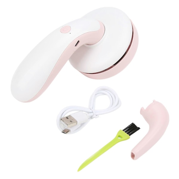 Støvsuger for skrivebord USB-lading Mini Håndholdt Bærbar Hjemmebord Støvsuger Rosa