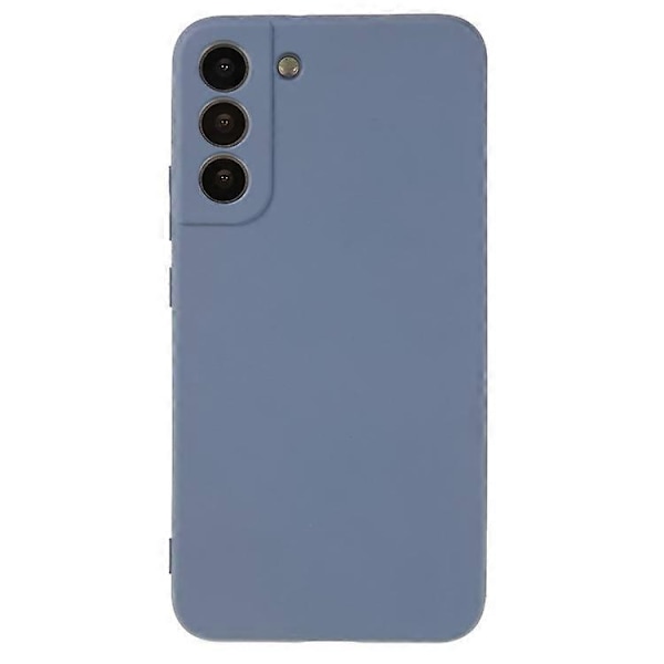 Kompatibelt för Samsung Galaxy S21 FE 5G Gummibelagt TPU-telefonfodral Fiberfoder Anti-Repskydd Grey
