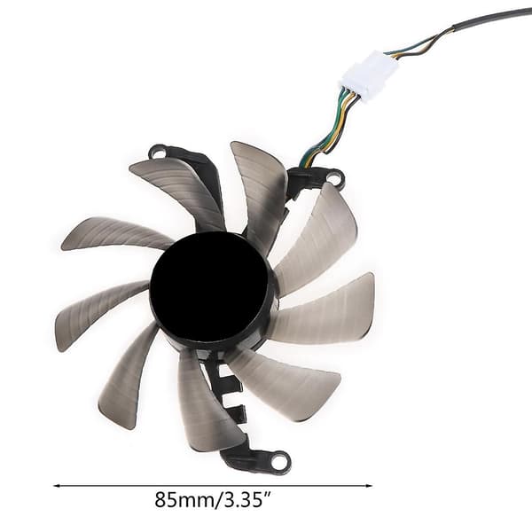 til Gainward RTX2060 6GB til NVIDIA RTX 85mm 4Pin VGA blæser grafikkort køling