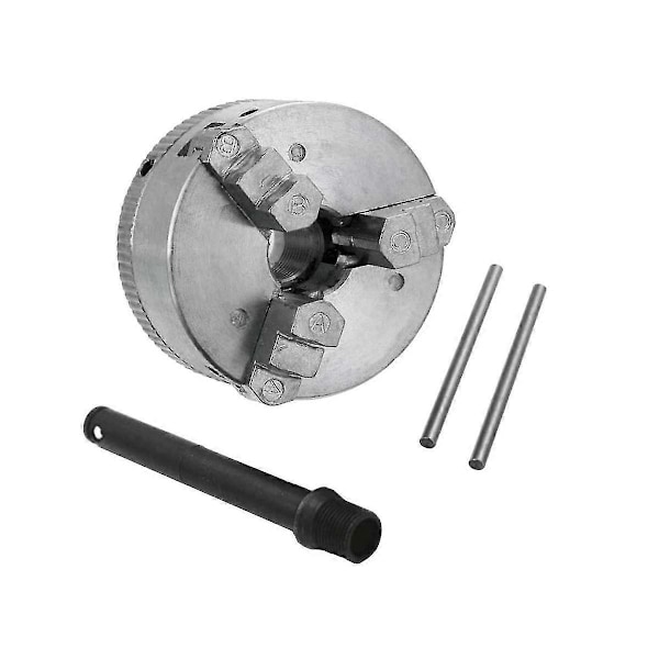 Z011 Mini Borrchuck Zink Legering Manuell Självcentrerande Metall 3-backs Spännchuck Klämma Med För Cnc L