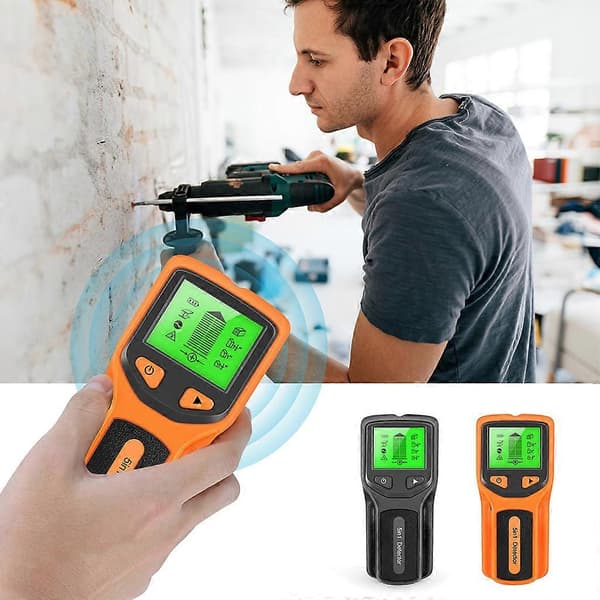 Søgbart Vægscanner 5 i 1 Søgbart Detektor med LCD-display Søgbart Sensor Beam