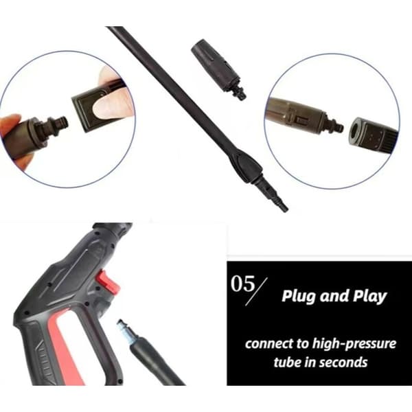Højtryksvandpistol til bilvasker AR/Black&Deck/Bosch AQT