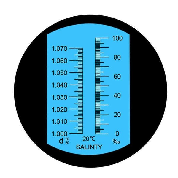 Salinometer 1.000-1.070 Salthaltsmåler for sjøvann for akvarium