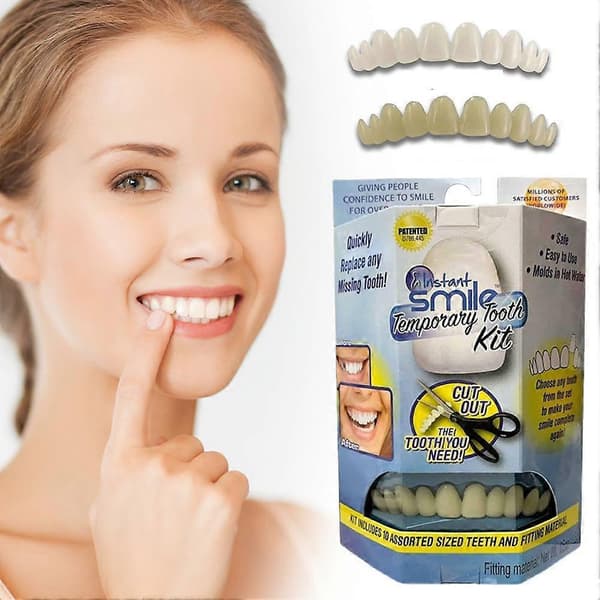 MULTI-SHADE INSTANT Midlertidig SMILE ERSTATNINGSTANNSETT
