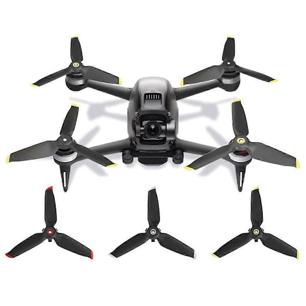 för FPV Combo Mini Obemannad Fjärrkontroll Flygplan Propellerblad Propeller