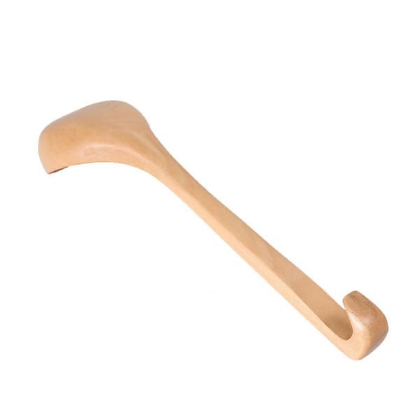 Suppeøse i retrostil, tremateriale 28*7,5 cm, restaurantbruk, 1 stk