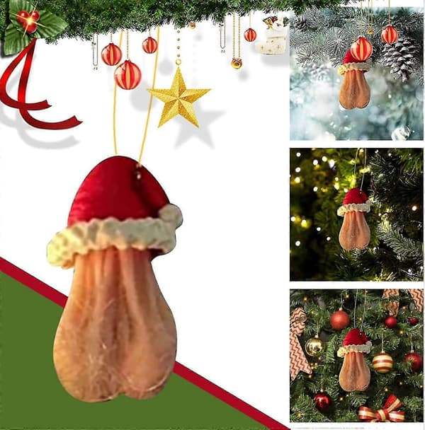 Morsom 3D Julekule, Juletrepynt, Hengende Pynt, Julepynt