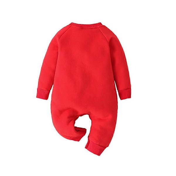 Julejumpsuit for småbarn, nydelig barneromper, babyklær, babykostyme