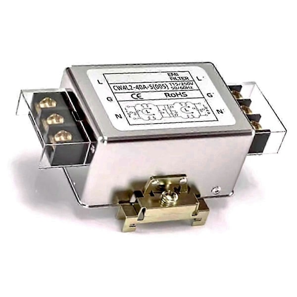 CW4L2-40A-S(005) Enfas 220V Strömfilter för AC EMI Strömförsörjning Anti-Interfe CW4L2-40A-S Edition d