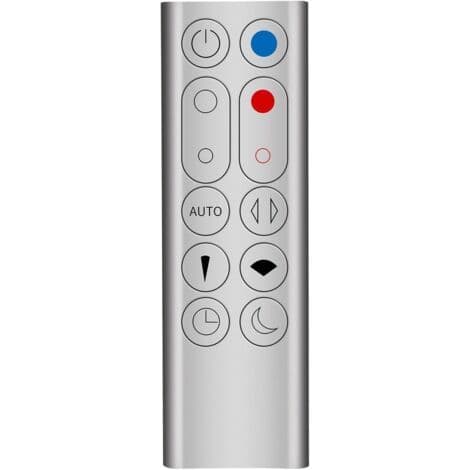 1 fjernkontroll for Dyson HP02 HP03, infrarød 3.0, sølvfarget ABS, vifte