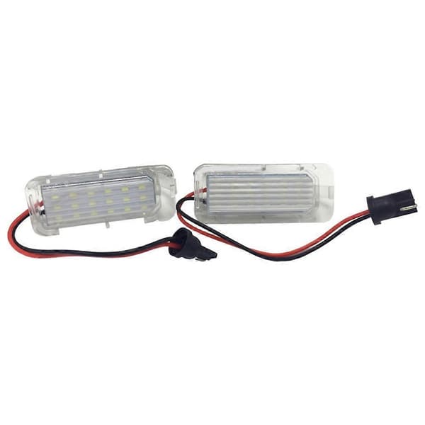 Bageste nummerpladelygter Lampe Fuld LED Nummerpladelygte Samling CAN-bus 12V