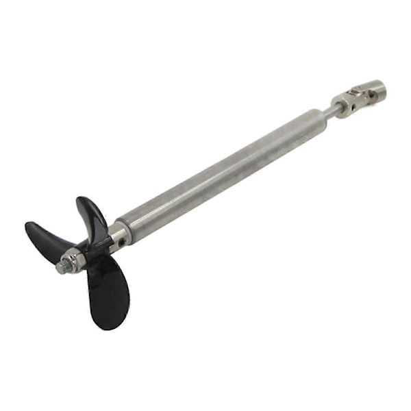 Rustfrit stål RC Båd Drivaksel Samlesæt 130mm Aksel Tilbehør 4mm-Yvan