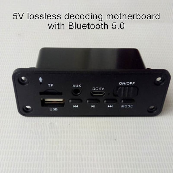 Dekoderkort Lossless USB-port Fire Knapper Bluetooth 5.0 Dekoderkort For Bil Q
