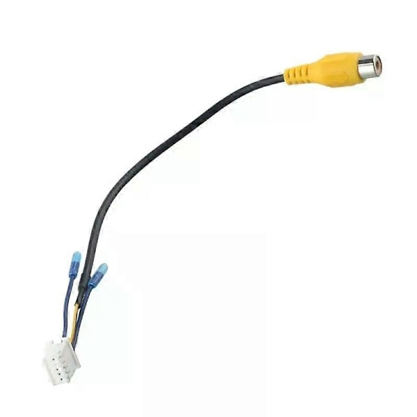 10-Pin Bakkamera Kabeladapter RCA Til Bil Stereo Radio DVD Radio Monitor Kabelstik