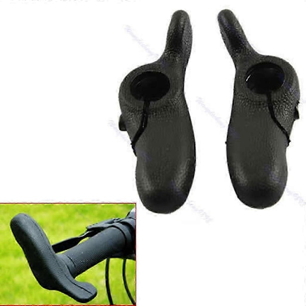 1 Par Mountain Bicycle Sykkelstyre Sykkel Håndtak Bar End Grip