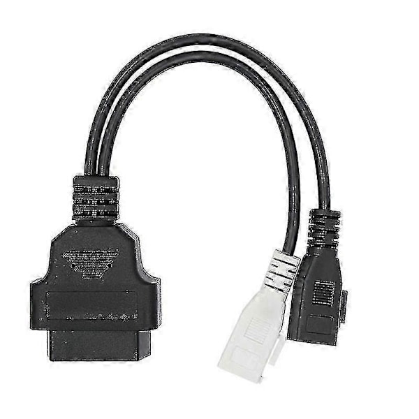 Obd Ii Obd2 -kaapeli 2 X 2-nastainen Obd2 16-nastainen naarasliitinkaapeli diagnostiikka-adapteri - SZRH