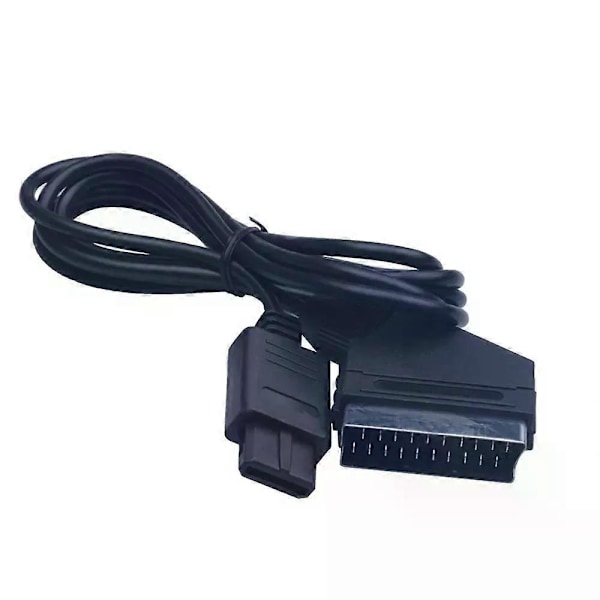 18m A/V TV Videospilkabel Scart-kabel Til SNES til N-GC til SFC til Nintendo Gamecube Konsol Kompatibel med NTSC System