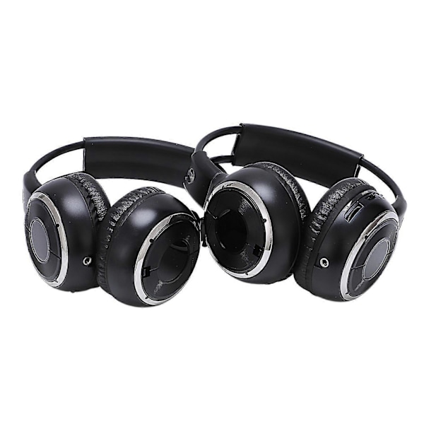 2 X Tupla Infrapuna Stereo Langattomat Kuulokkeet Ir Auto DVD Soitin Niskatuki