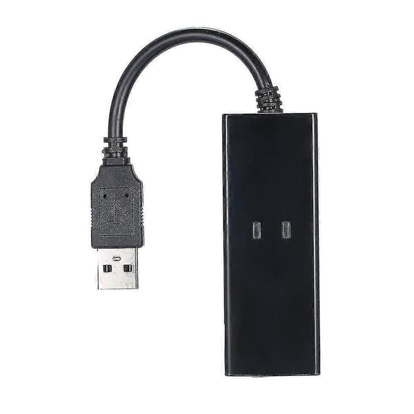 Ekstern USB 56k V.92 V.90 Dial Up Fax Modem Til Win Xp/vista7/8/10 Sort
