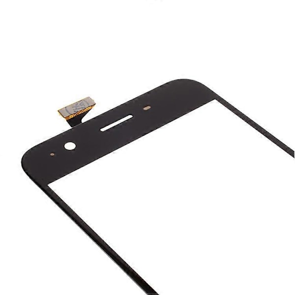 Kosketusnäytön lasin digitointiosa (ilman logoa) Yhteensopiva Oppo A57:lle Black