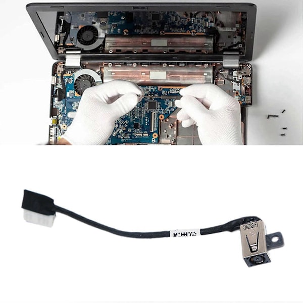 Laptop Indbygget DC-stik til Vostro 3400 3401 3405 Interface DC Opladningsinterface Udskiftning