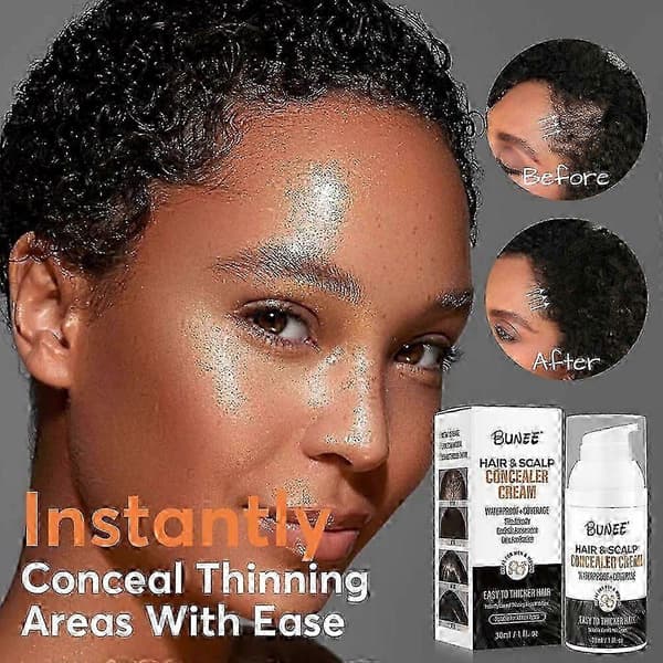 1-3 stk. Hårfarvecreme, vandtæt og svedafvisende hårfarve til mænd, Root Coverage Fuller Cream, Hår- og hovedbundsfarvecreme, 30 ml 1pc