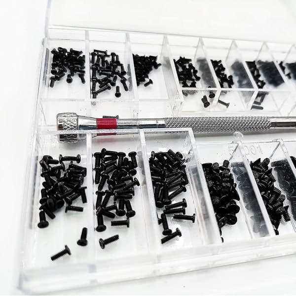 Reparationskit för glasögon Skruv Micro Mini Skruvsats