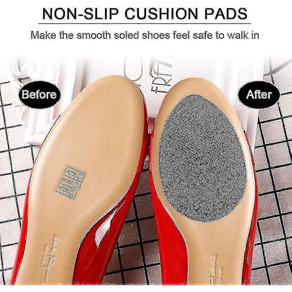 Anti-Slip Sko-Sål Pads Klæbende Sål Greb Beskytter Mod Glid