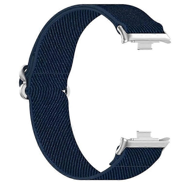 Älykellon ranneke yhteensopiva Xiaomi Redmi Watch 5 4 / Xiaomi Smart Band 9 Pro / 8 Pro Nylon joustava punottu ranneke Blue