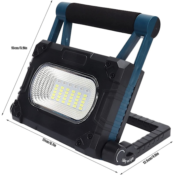 Aurinkokenno Kannettava Valo 30w 36led USB Ladattava Retkeilyvalaisin bd