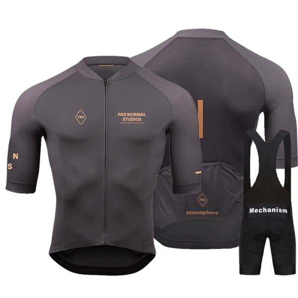 PNS Cykeltröja för män med kort ärm Andas MTB-cykel Sommar Svart Cykelkläder Maillot Ropa Ciclismo Uniform Suit 1 XXL