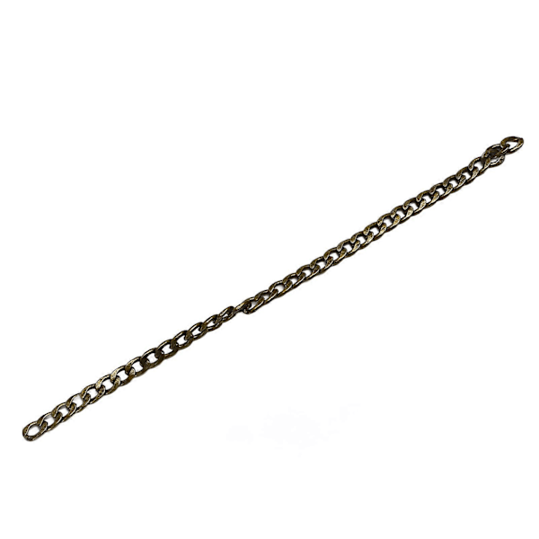Kantkæde 10 meter DIY jern robust elegant attraktiv dekorativ kantkæde til smykketaske tilbehør NK10