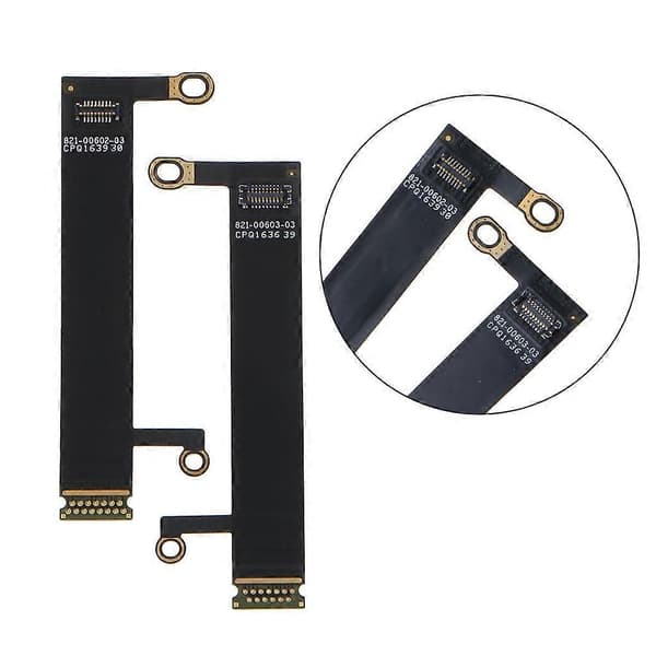 Erstatter LED-baggrundsbelysning Flex Kabel Konnektor til A1989 A1990 A1706 A1707
