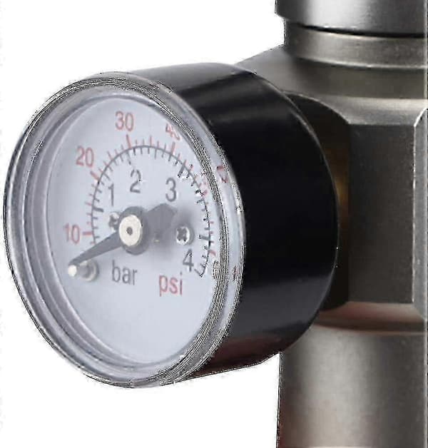 Co2 Trykregulator, 2 I 1 Mini Co2 Gasregulator Sodavands Trykmåler Med 3/8in Til Tr21.4 Adapter Edition d