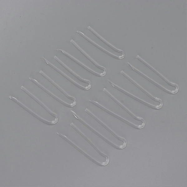 10 st Hörselhjälpstuber Flexibel Typ R BTE Öroninsats Hörselhjälpstubbyte 3,1x2,0mm / 0,12x0,08in