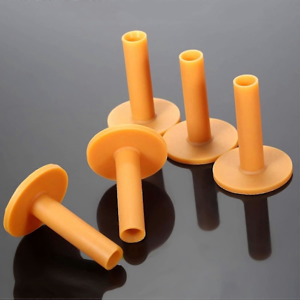 5 stk. Gummi Golf Tee Holder til Driving Træning