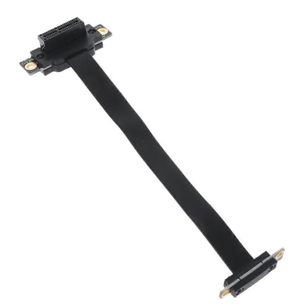 PCIe 36pin x1 Förlängningskabel 8G/bps PCI Express 1x Riser-kort Ribbon Extender